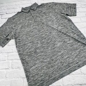 FootJoy XXL Mens Golf Polo Shirt Short Sleeve Heathered Gray Athletic Casual